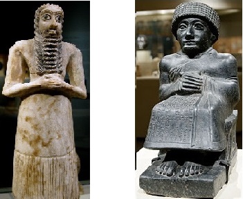 Mesopotamia - Worshipper, and Gudea